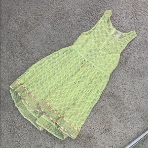 High low beach cover up